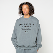 Selected, New Era, NBA LINEAR GRAPHIC BOXY CREW LOS ANGELES LAKERS SPG, blue