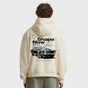 Selected, Mister Tee, Classic Shape New Power Fluffy Hoody whitesand, beige