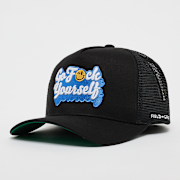 Unselected, Field Grade, Go F Yourself Twill Mesh Trucker, black