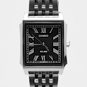 Selected, CASIO, MTP-B190D-1BVEF, silver