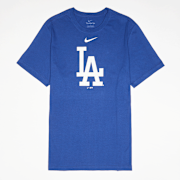 Selected, Nike, Los Angeles Dodgers Nike Fuse Large Logo Tee, blue