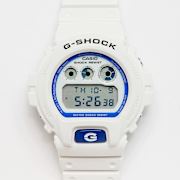 Selected, G-SHOCK, DW-6900HDS-7ER, white