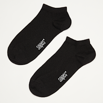 SNIPES, 3 PACK - No Show Socks, black