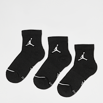 Jordan, 3 PACK - Everyday Max Socks, black