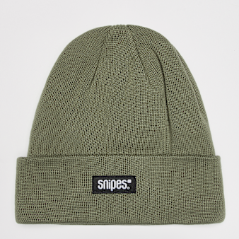 SNIPES, Woven Label Beanie, black