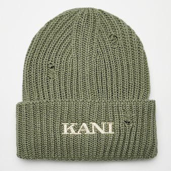 Karl Kani, Small Retro Embro DamageBeanie, green