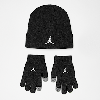Jordan, Essential Beanie Set, black