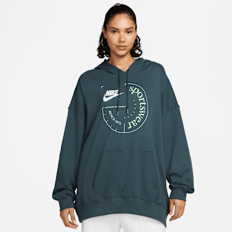 Nike  , Sportswear Oversized French Terry Hoodie, green