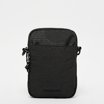 SNIPES, Rubber Badge Basic Logo Mobile Bag, black