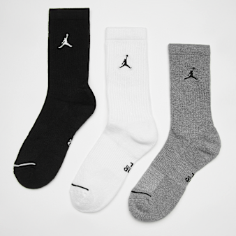 Jordan, 3 PACK - Everyday Crew Socks, multi-colour