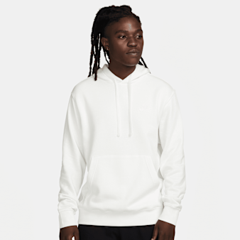 Nike, Sportswear Club Fleece Hoodie, white