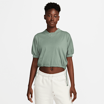 Jordan, Short Sleeve Knit Top, green