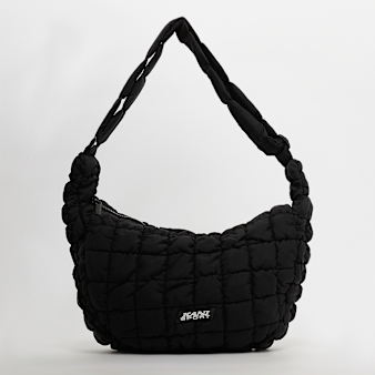 Karl Kani, Sport Patch Popcorn Shoulder Bag black, black