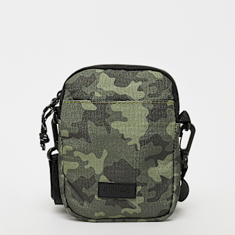 SNIPES, Rubber Badge Basic Logo Mobile Bag, camouflage