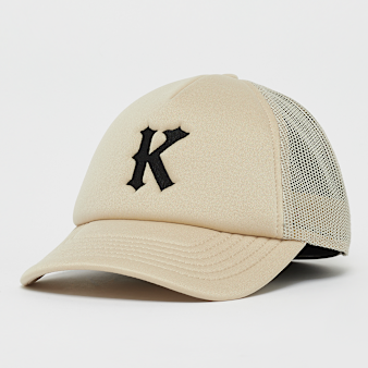 Karl Kani, Embroidery Trucker Cap, beige