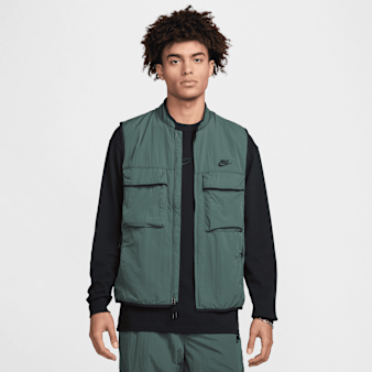 Nike, Tech Woven Vest, green