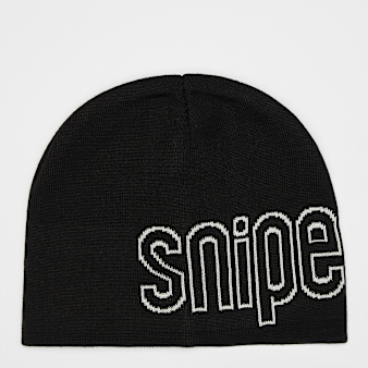 SNIPES, Outline Logo Essential Skully Beanie, zwart