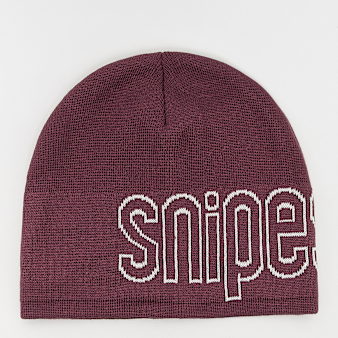 SNIPES, Outline Logo Essential Skully Beanie, red