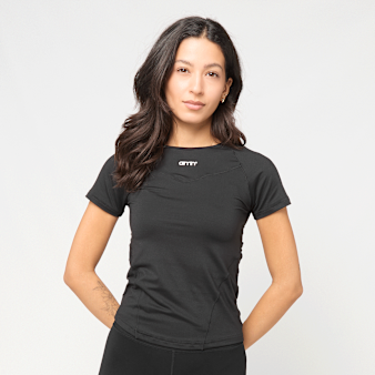 aim'n, Black Soft Basic Short Sleeve, black