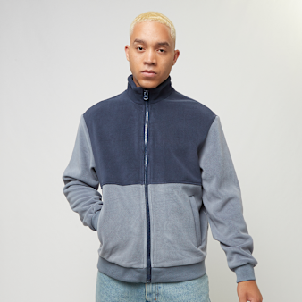 Urban Classics, Colour Block Polar Fleece Jacket, blue