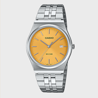CASIO, MTP-B145D-9AVEF, silver