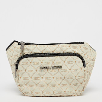 Karl Kani, Retro Kani Monogram All Over Print Crossbody Bag, beige