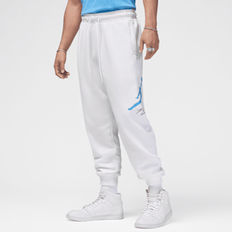 Jordan, Essential Fleece Baseline Pants, white