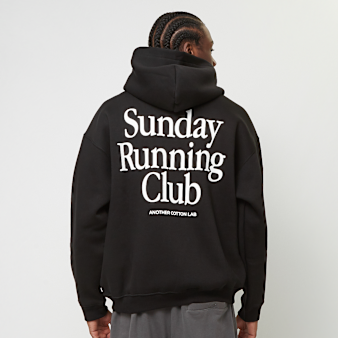 Another Cotton Lab, Fox Oversized Sweat Jacket, zwart