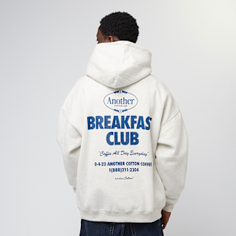 Another Cotton Lab, Breakfast Club Oversized Hoodie, grey