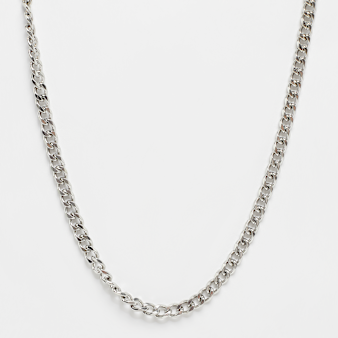 fainz, Cuban Link Chain, silver