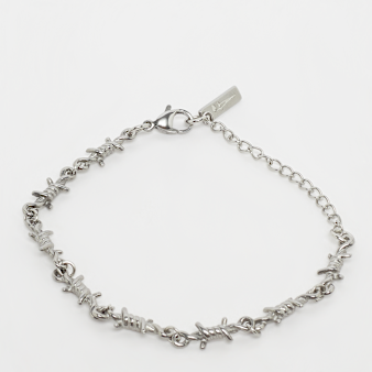 fainz, Wire Bracelet, silver