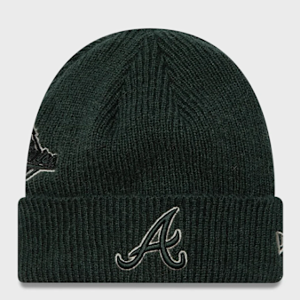 New Era, Beanie WS Patch MLB Atlanta Braves, green
