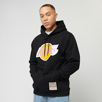 Mitchell & Ness, NBA Los Angeles Lakers Logo Hoody, black