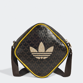 adidas Originals, Monogram Mini Diamond Bag, brown