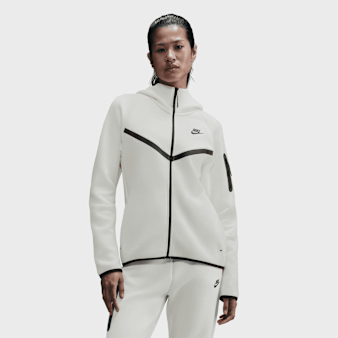 Nike  , Sportswear Tech Fleece Windrunner Full-Zip Hoody, white