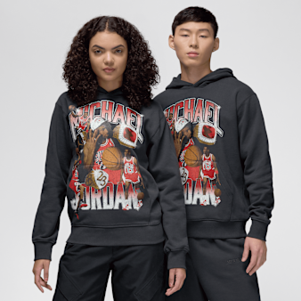 Jordan, Flight Graphics Fleece Hoodie, grey