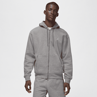 Jordan, Brooklyn Fleece Full-Zip Hoodie, grey