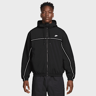 Nike  , Club Athlete Hooded Jacket, black