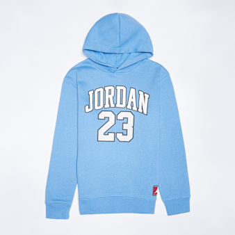 Jordan, High Brand Read Fleece Pullover Hoodie, blue