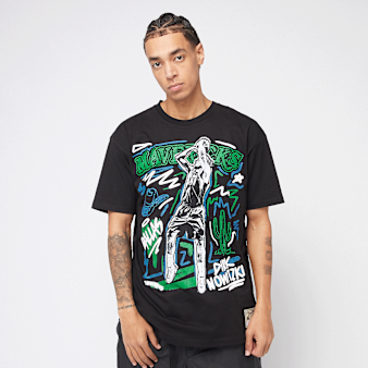 Mitchell & Ness, NBA Chalked Up Tee Dallas Mavericks, black