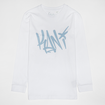 Karl Kani, Tag Longsleeve Junior, white