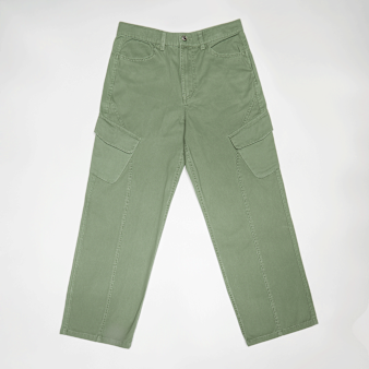 Karl Kani, OG K Slanted Pocket Cargo Pants Junior, green