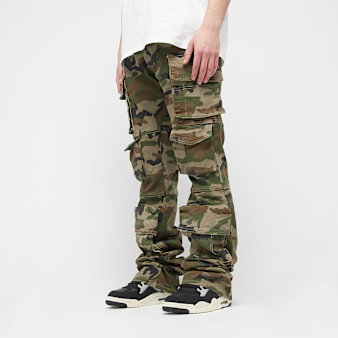 Smoke Rise, Fashion Utility Twill Pants, camouflage