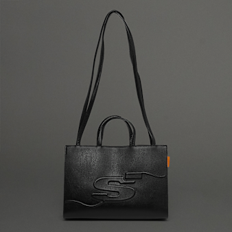 SNIPES, S Cube Shopping Bag, black