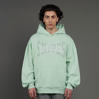 SNIPES, Snipes Studs Oversized Hoodie, green