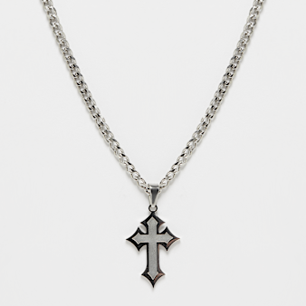fainz, Frozen Cross Chain, silver