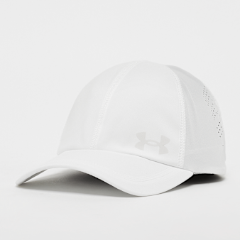 Under Armour, Launch Adjustable Cap, white