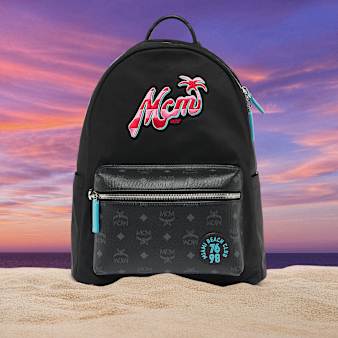 MCM x SNIPES, Stark Backpack Medium, black