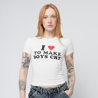 Decibel, I Love Tee, white