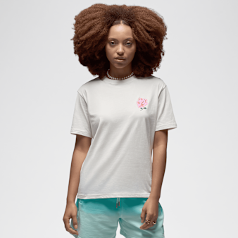 Jordan, Girlfriend Graphics Tee Rose, beige